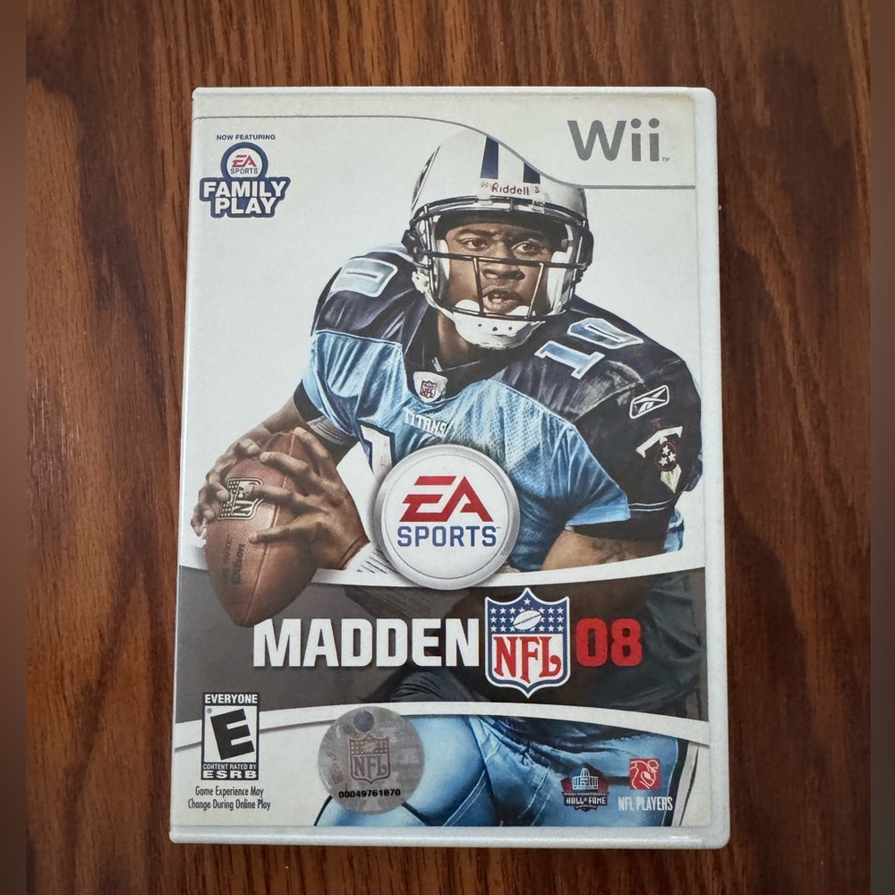 Madden 08 Nintendo Wii Game